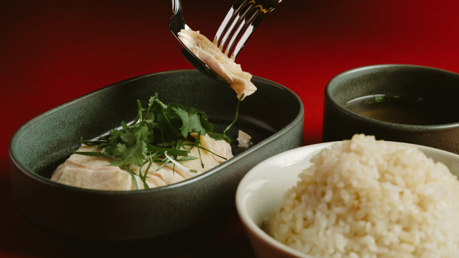 Tiong Bahru Chicken Rice Dish