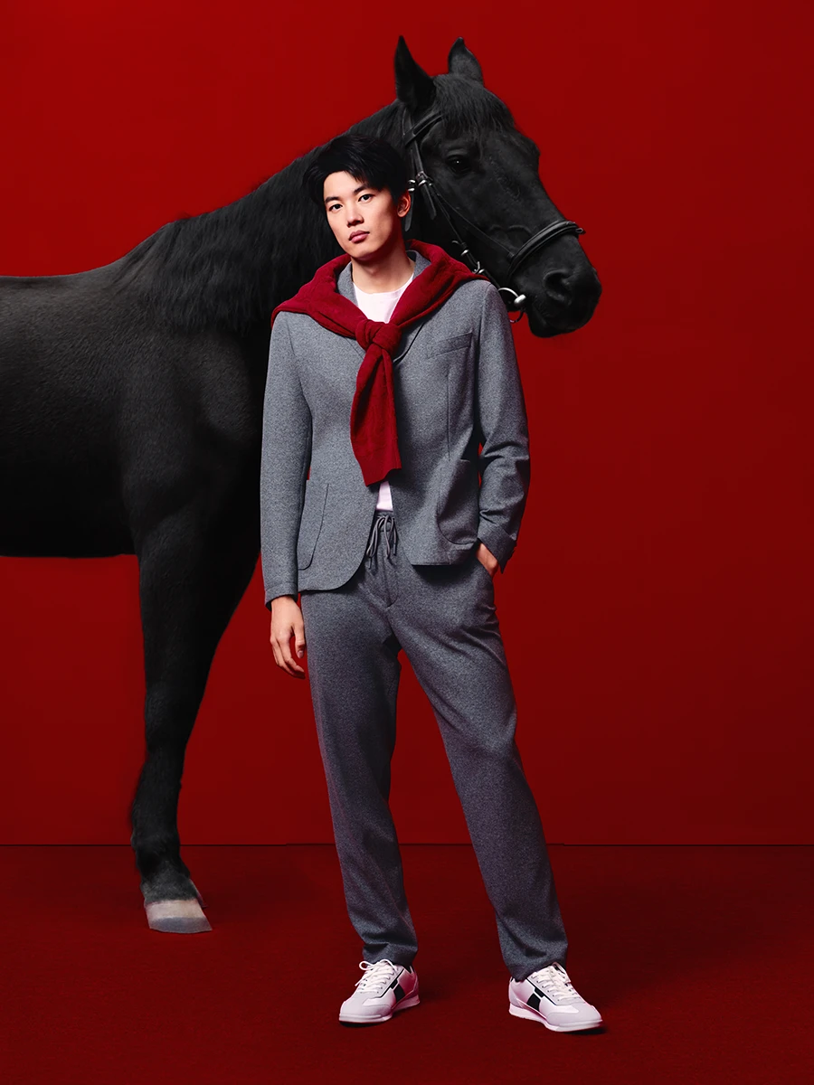 BOSS Year of the Horse campaign featuring Wang Shun